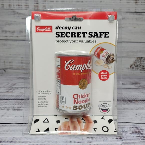 Campbell's Chicken Noodle Soup Secret Safe Decoy Can - Picture 1 of 4